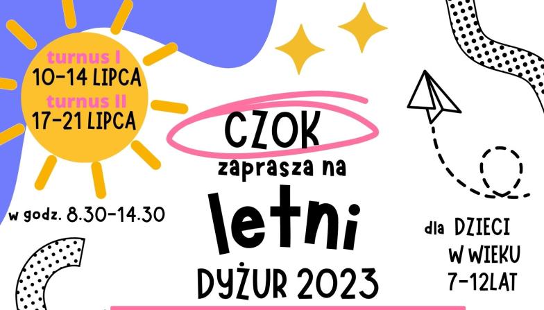 Plakat informacyjny.