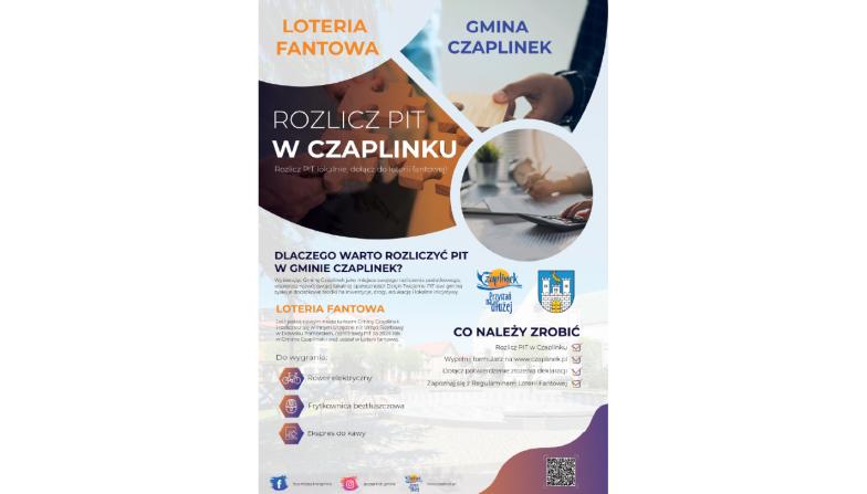 Płać podatki w Gminie Czaplinek – Weź udział w loterii fantowej i wspieraj rozwój naszej Gminy!