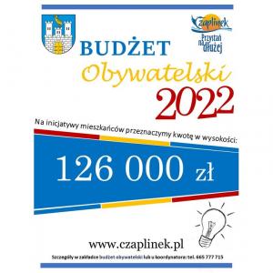 Budżet obywatelski 2022 plakat