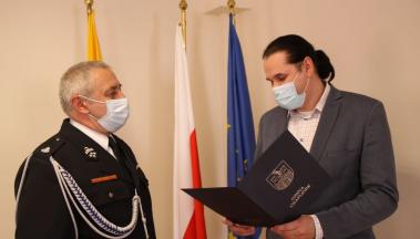 Życzenia Burmistrza na Dzień Strażaka