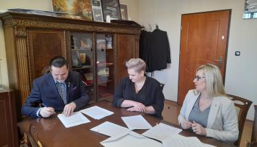 Podpisanie umowy o dofinansowanie projektu Szkoły Podstawowej w Czaplinku