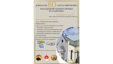 Jubileusz 80-Lecia Obecności Salezjanów Księdza Bosko w Czaplinku