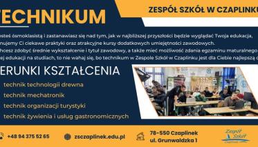 Oferta Edukacyjna 2025/2026 Zespołu Szkół w Czaplinku