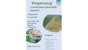 Gmina Czaplinek zaprasza na akcję sprzątania – „Posprzątaj z nami nasz kawałek Ziemi”