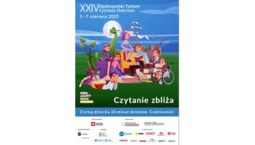 XXIV Ogólnopolski Tydzień Czytania Dzieciom 1 – 7 czerwca 2025