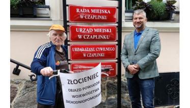 Rowerowa pasja i charytatywna misja – spotkanie z Henrykiem Chrzanowskim w Czaplinku