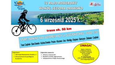 IV Rajd Rowerowy Wokół Jeziora Drawsko! 