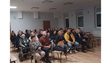 Spotkanie z mieszkańcami w Broczynie