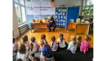 Tata też czyta - Wyjątkowy gość w Bibliotece.