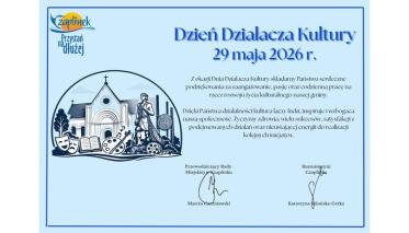 Życzenia z okazji Dnia Działacza Kultury