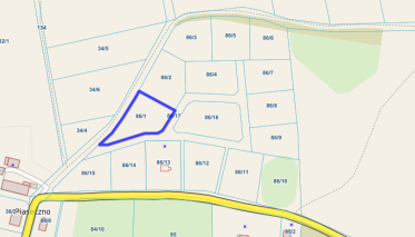działka nr 86/1 położona w Piasecnie
