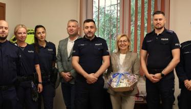 Z okazji Święta Policji – podziękowania dla funkcjonariuszy Komisariatu Policji w Czaplinku